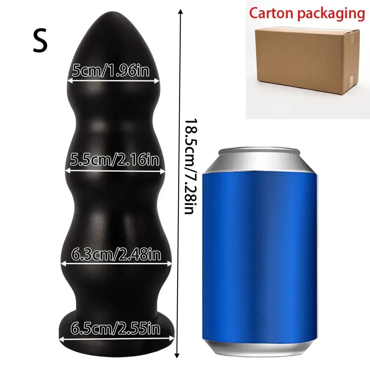 textured anal stimulation plug
