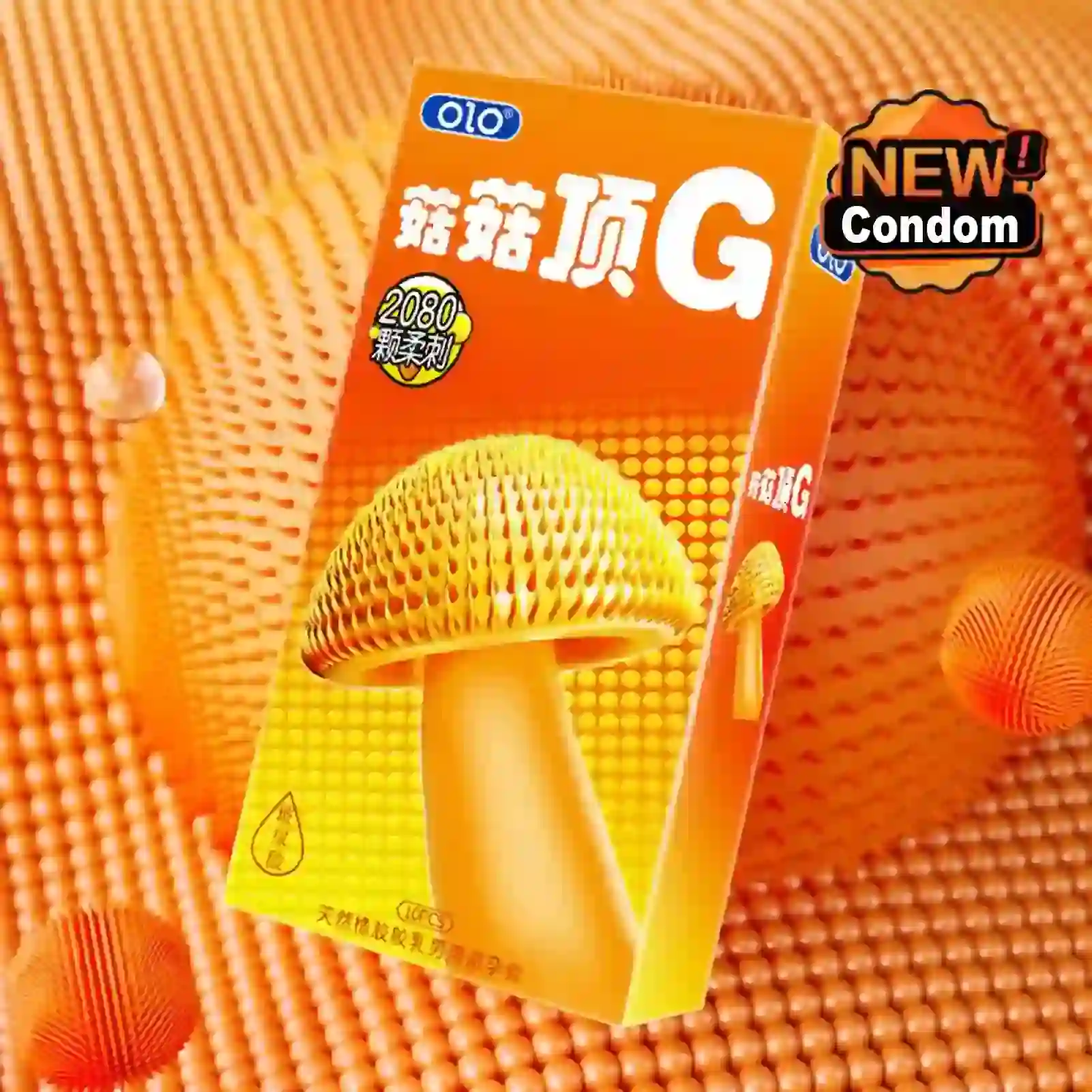 textured g spot stimulating condom