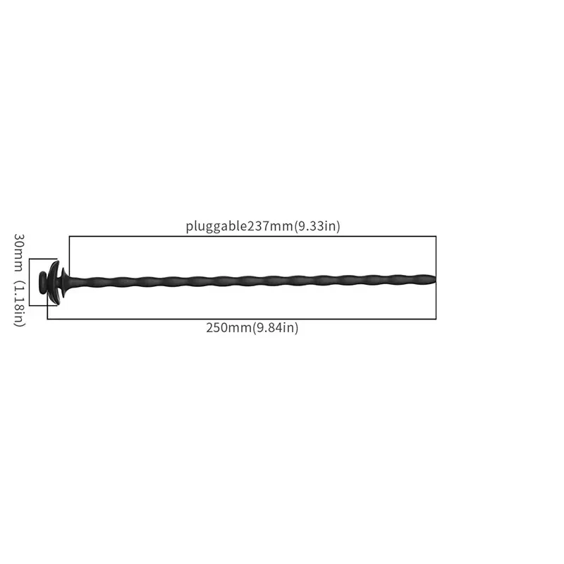 textured insertion urethral dilator