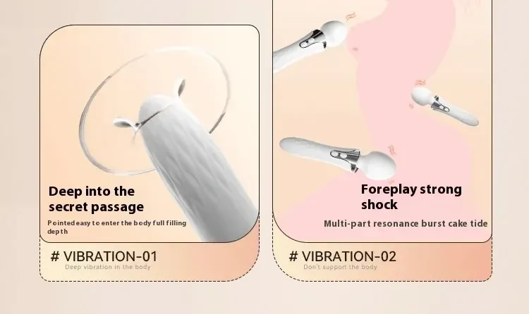 textured silicone wand toy