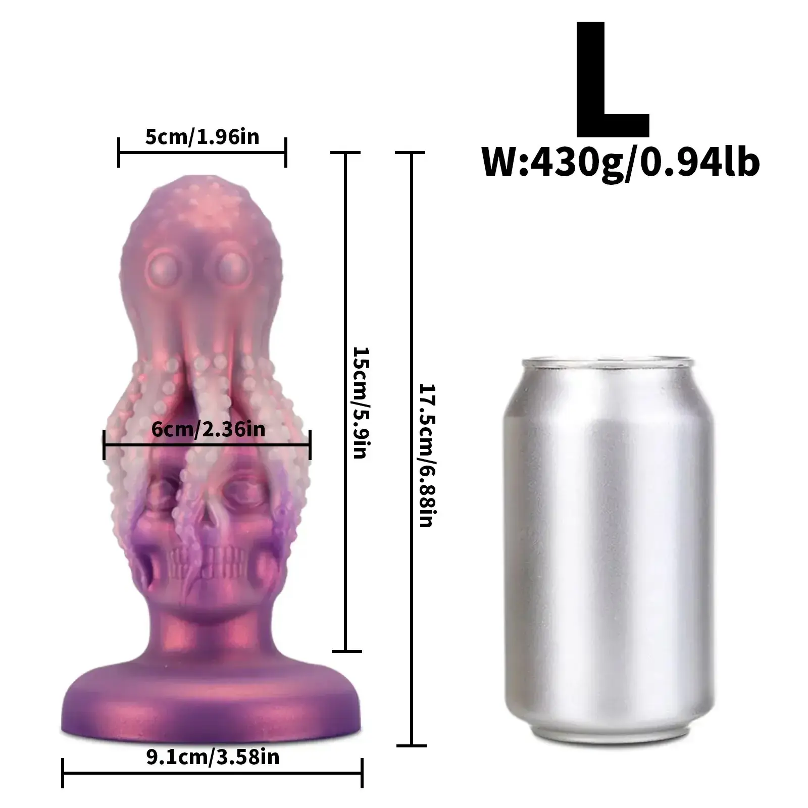 textured tentacle anal plug