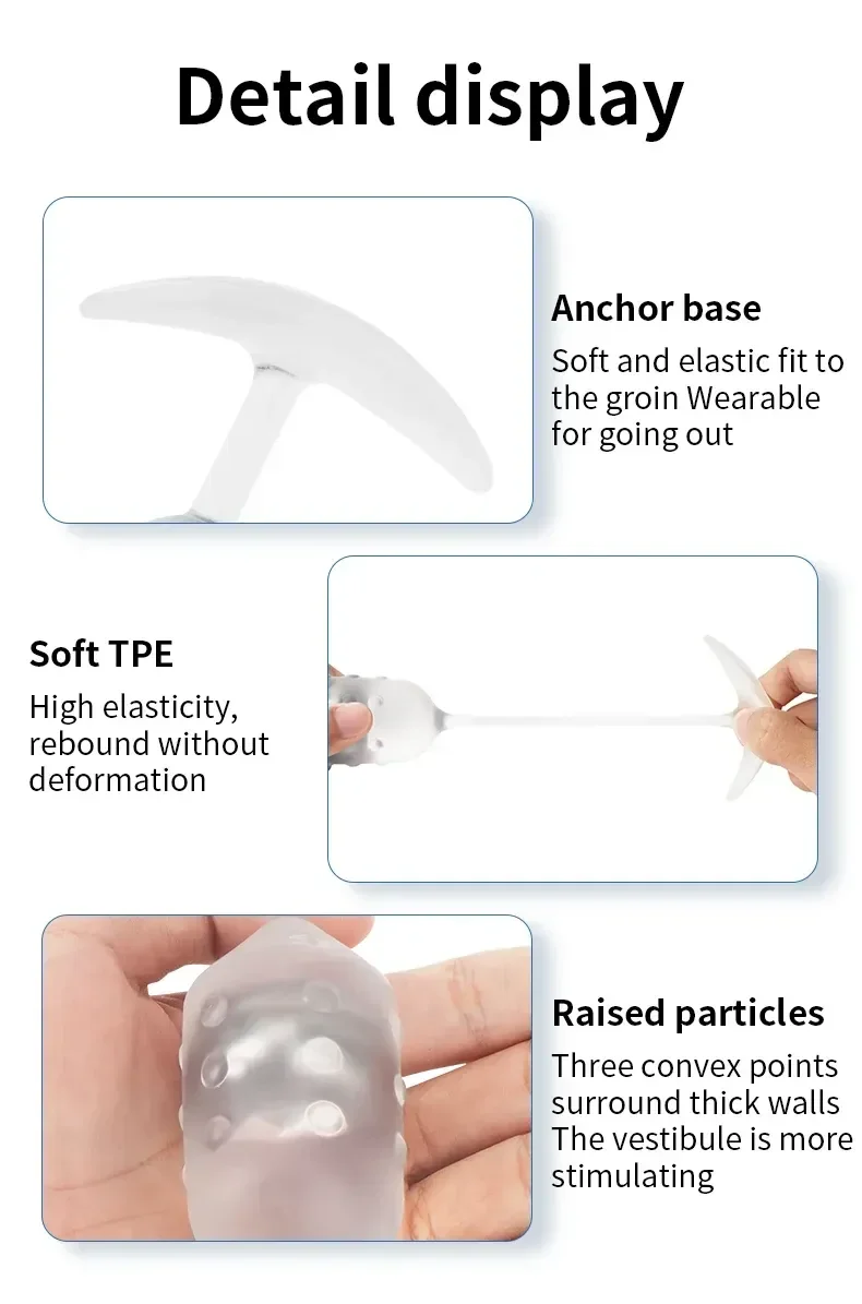 textured tpe anal muscle trainer