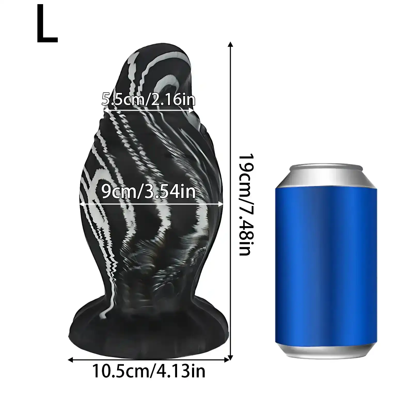 thick silicone anal plug fun