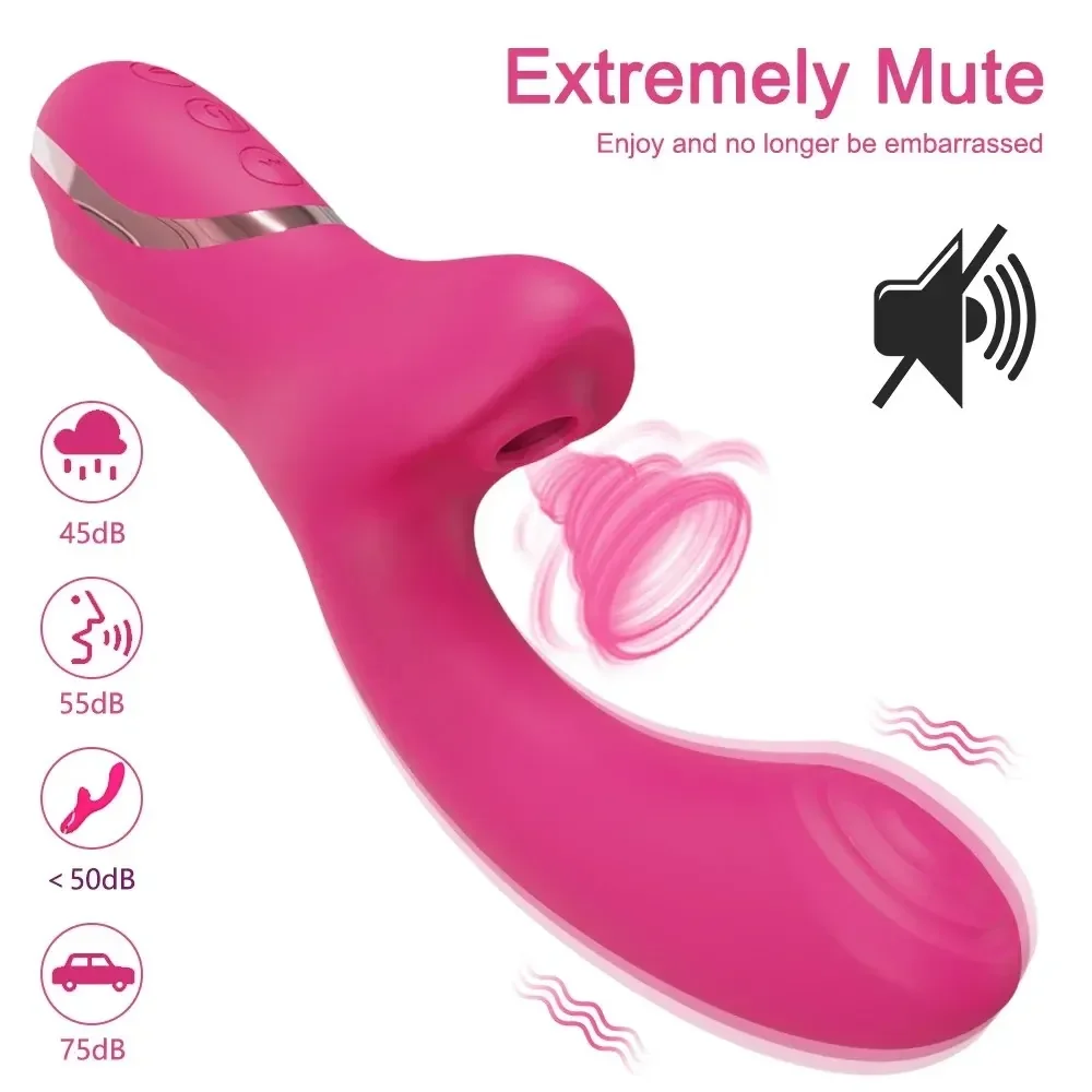 threaded sucking massager women