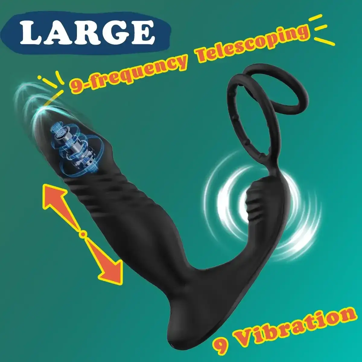 thrusting g spot prostate stimulator