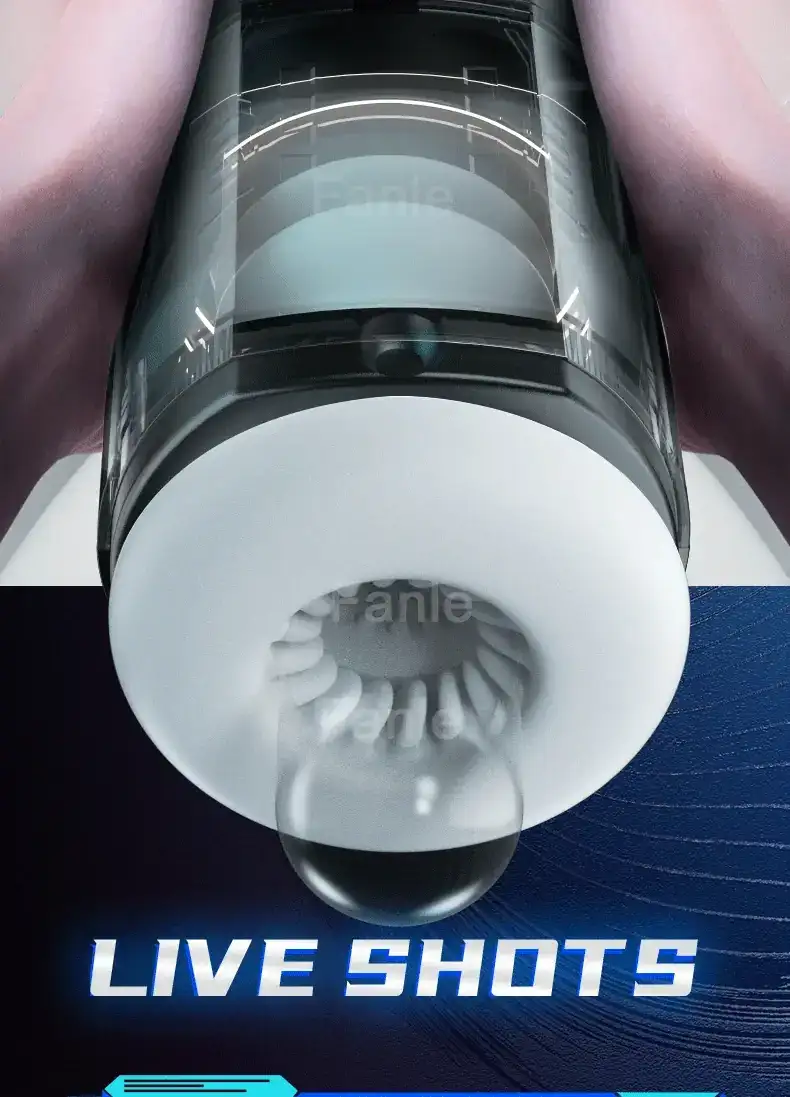 thrusting heating masturbator for men