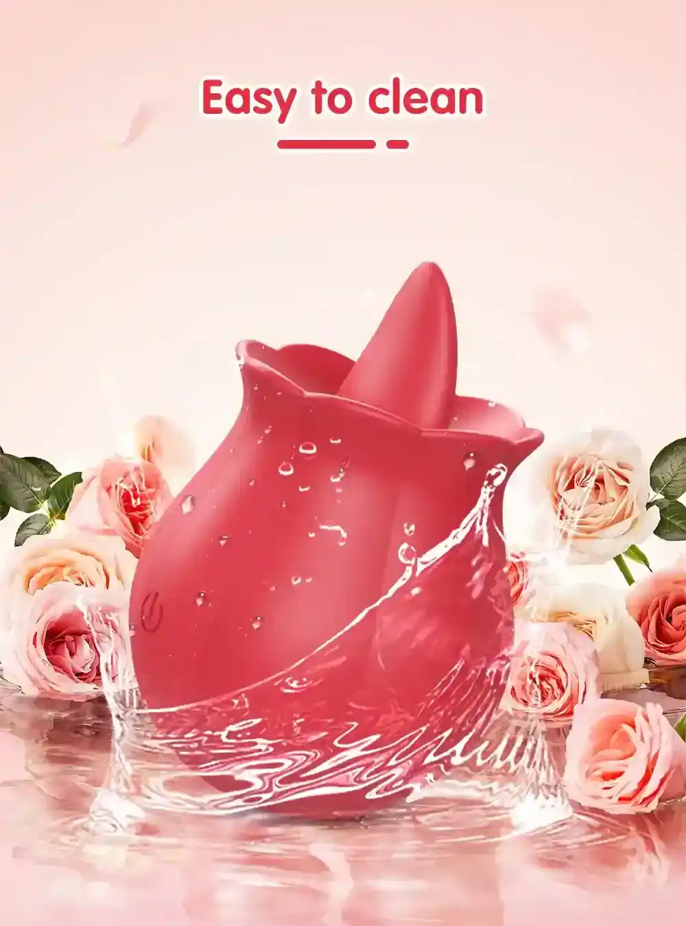 tongue shaped clitoral vibrator pleasure