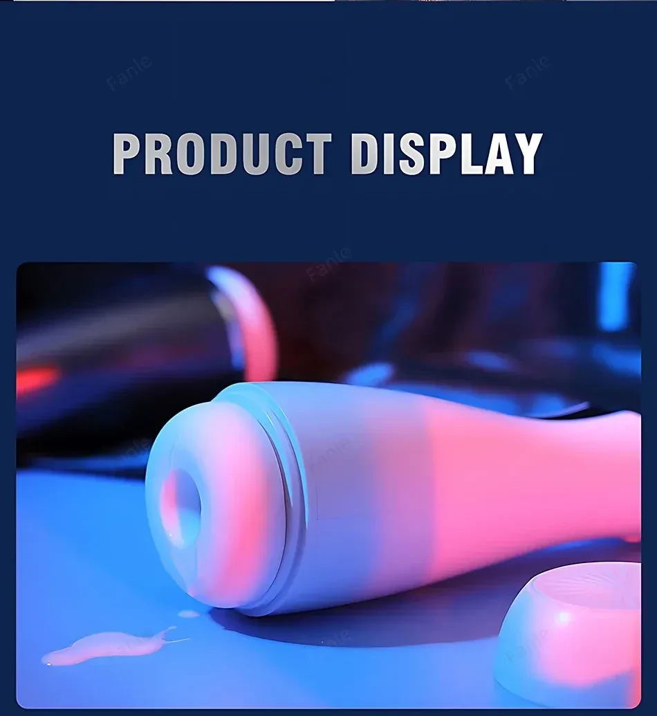 touch screen male oral stimulator