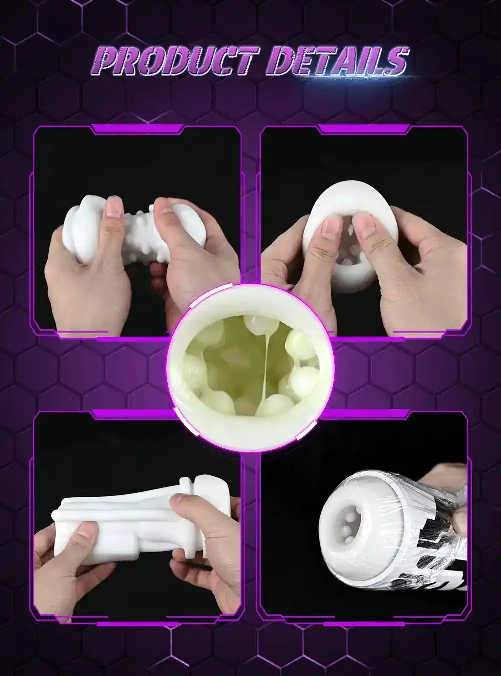 tpe material male masturbator cup