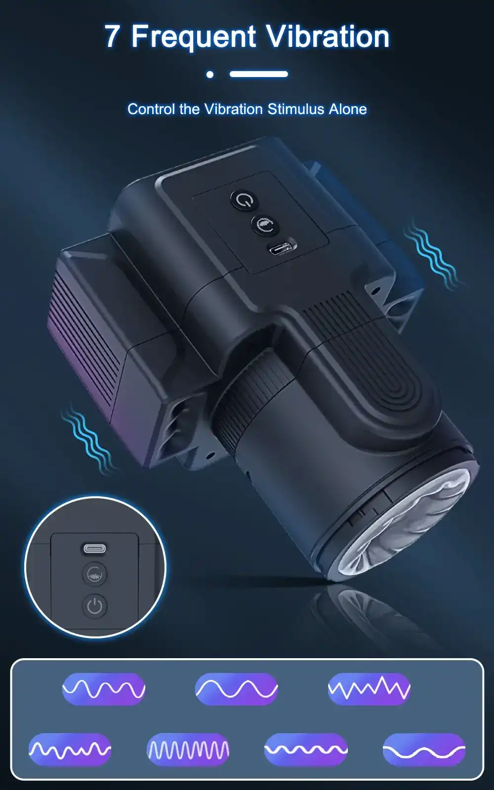 tpe sleeve automatic male masturbator
