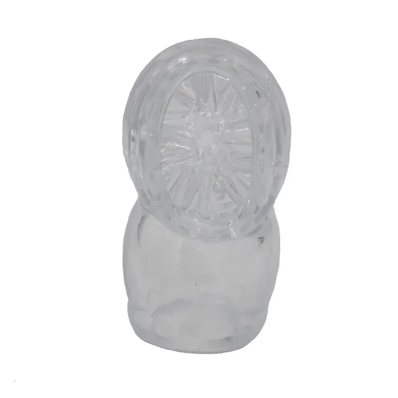 transparent silicone clitoral stimulator