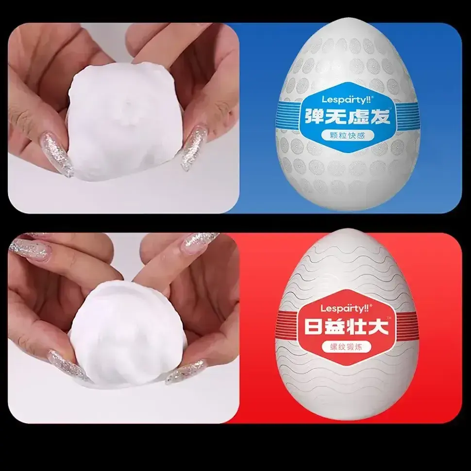 ultra stretchable egg stroker