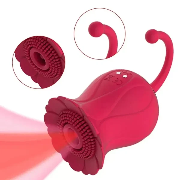 usb charging flower vibrator