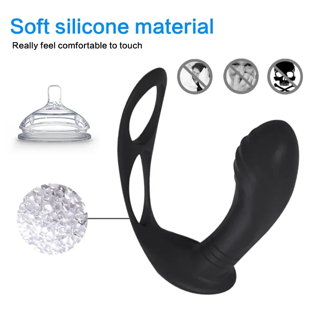 usb charging prostate massager silicone