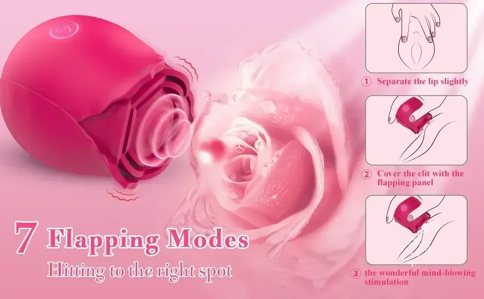 usb magnetic charger rose vibrator