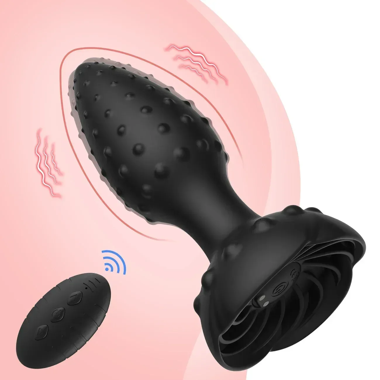 usb magnetic charging anal vibrator