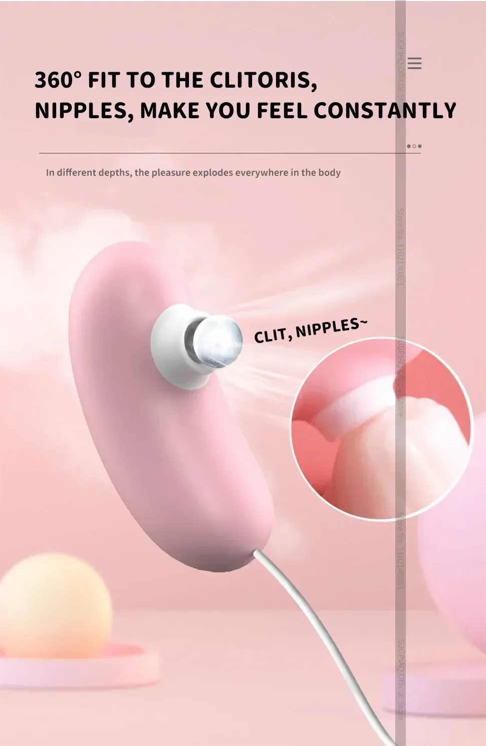 usb power clitoral suction device