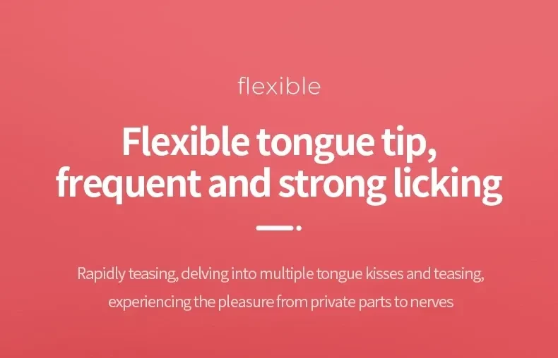 usb rechargeable clitoral licking toy