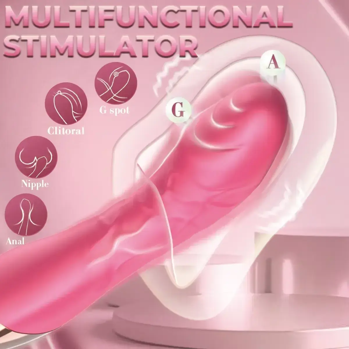 usb rechargeable g spot vibrator waterproof 1