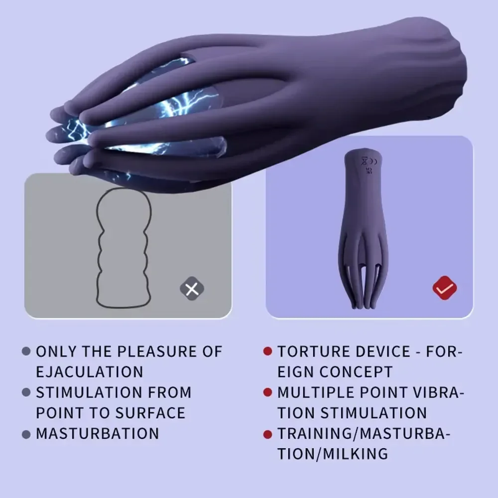usb rechargeable glans massager