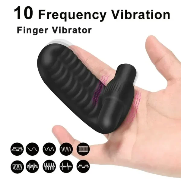 usb rechargeable gspot finger vibrator