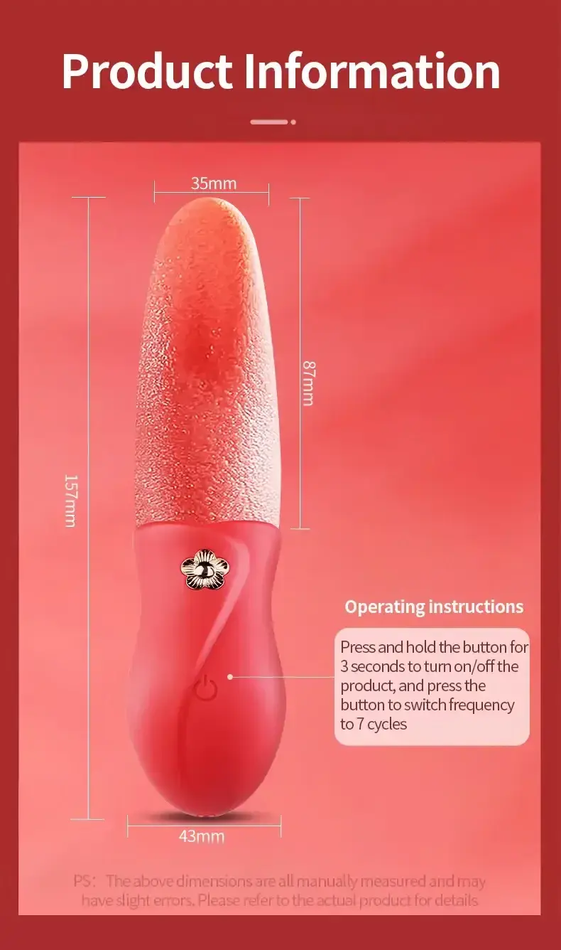 usb rechargeable licking vibrator silicone