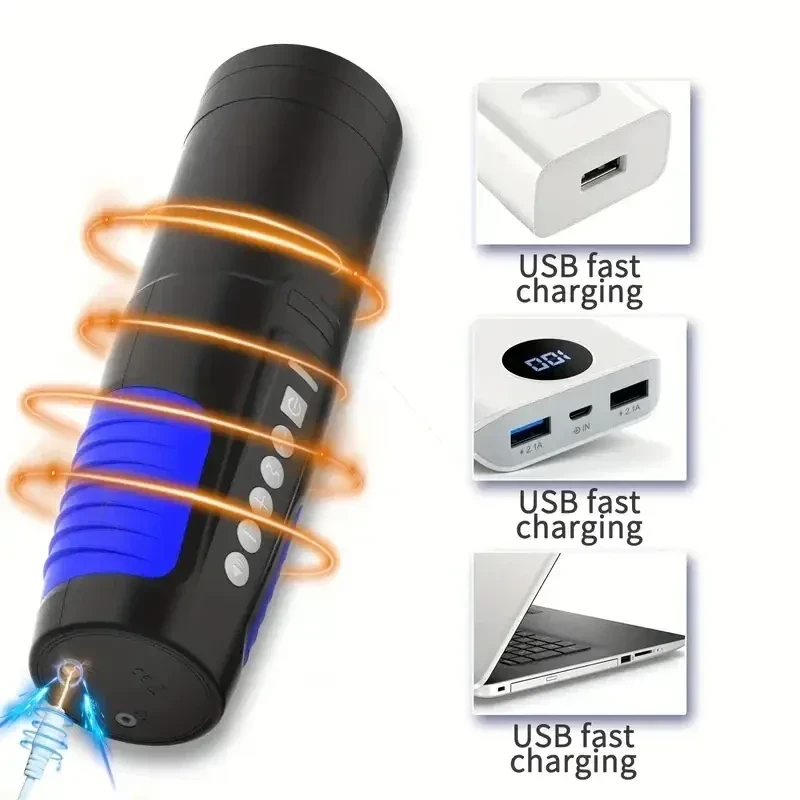 usb rechargeable mens masturbator