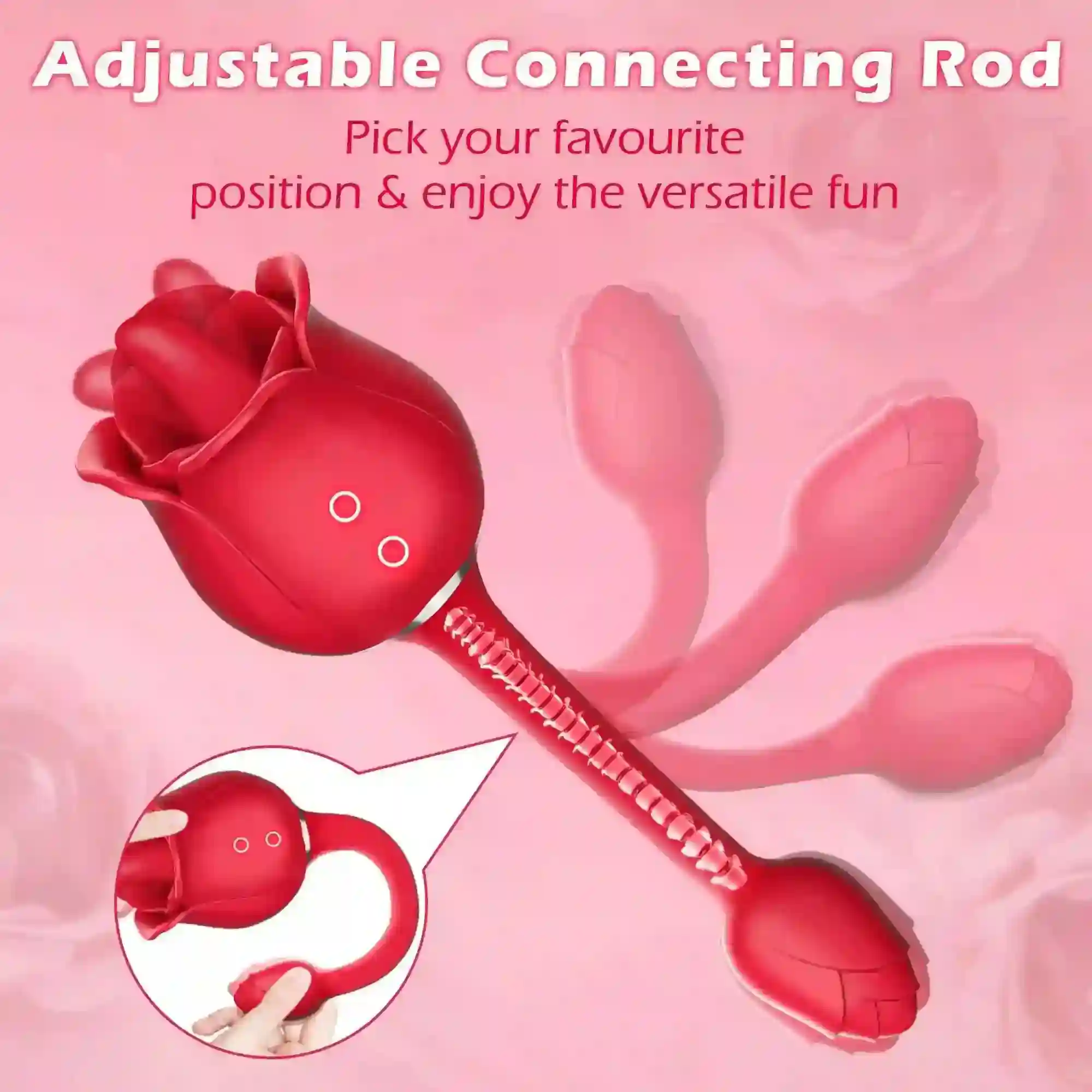 usb rechargeable rose bullet vibrator