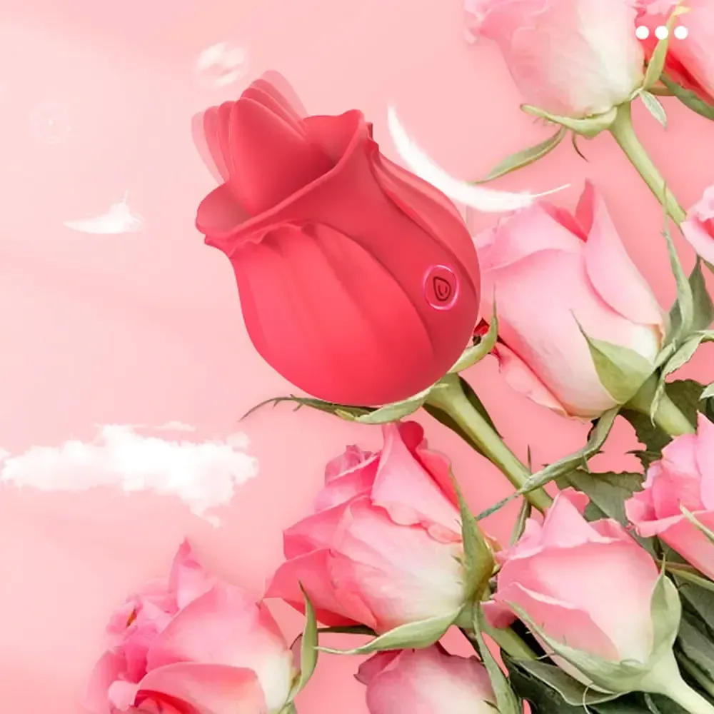 usb rechargeable rose vibrator toy