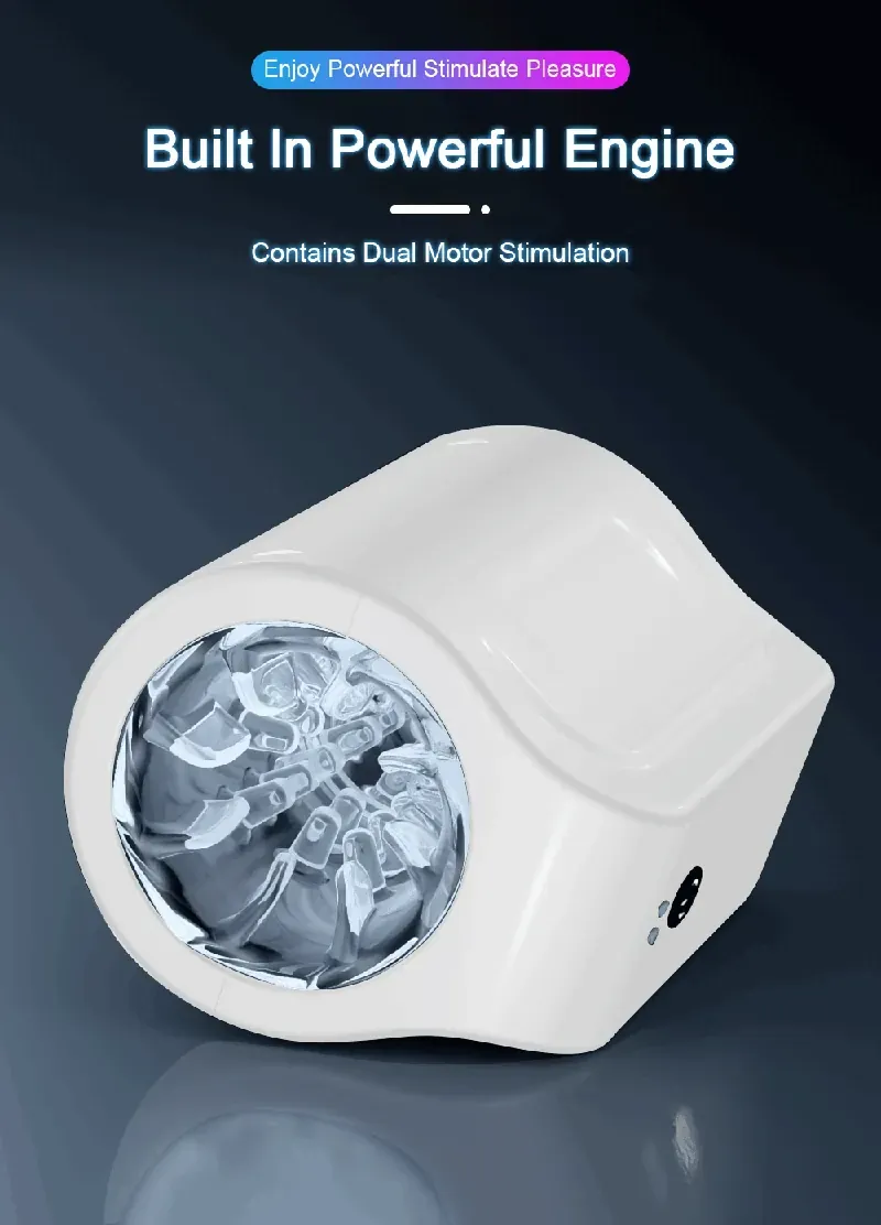 usb rechargeable silicone rotating masturbator