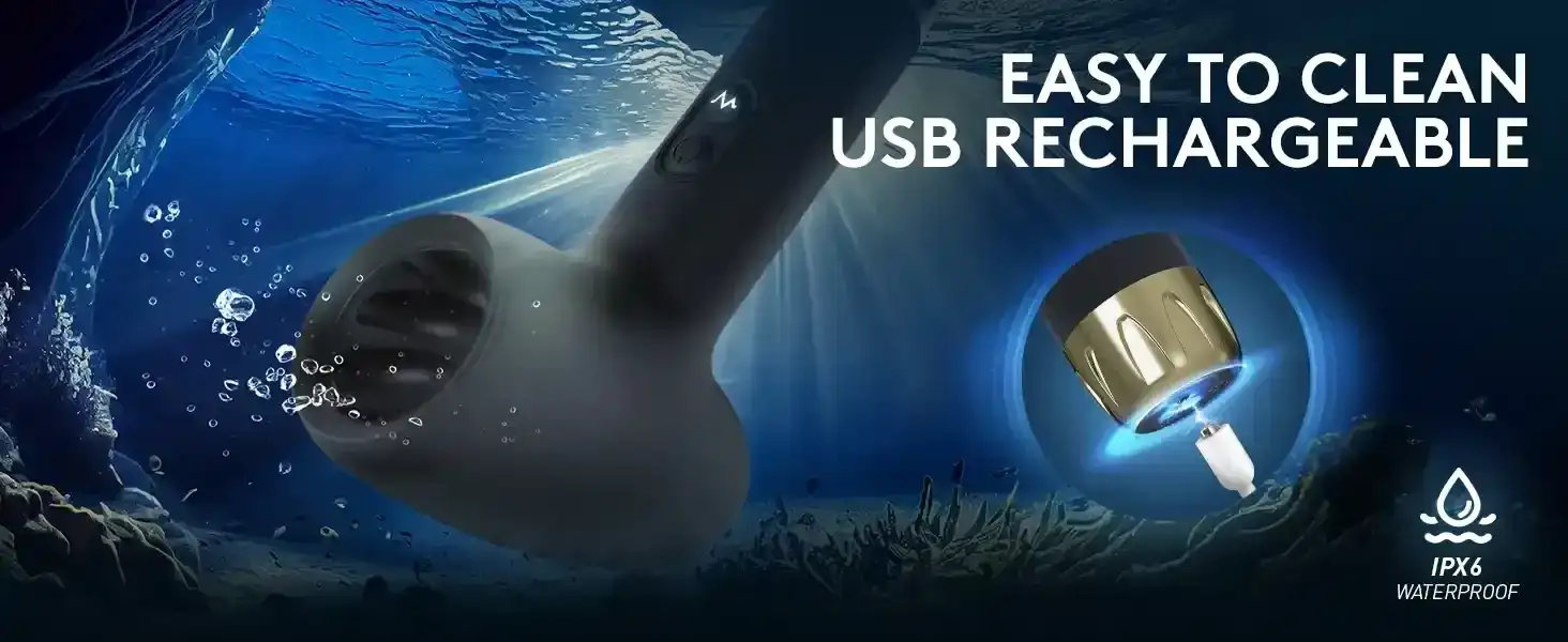 usb rechargeable silicone stroker
