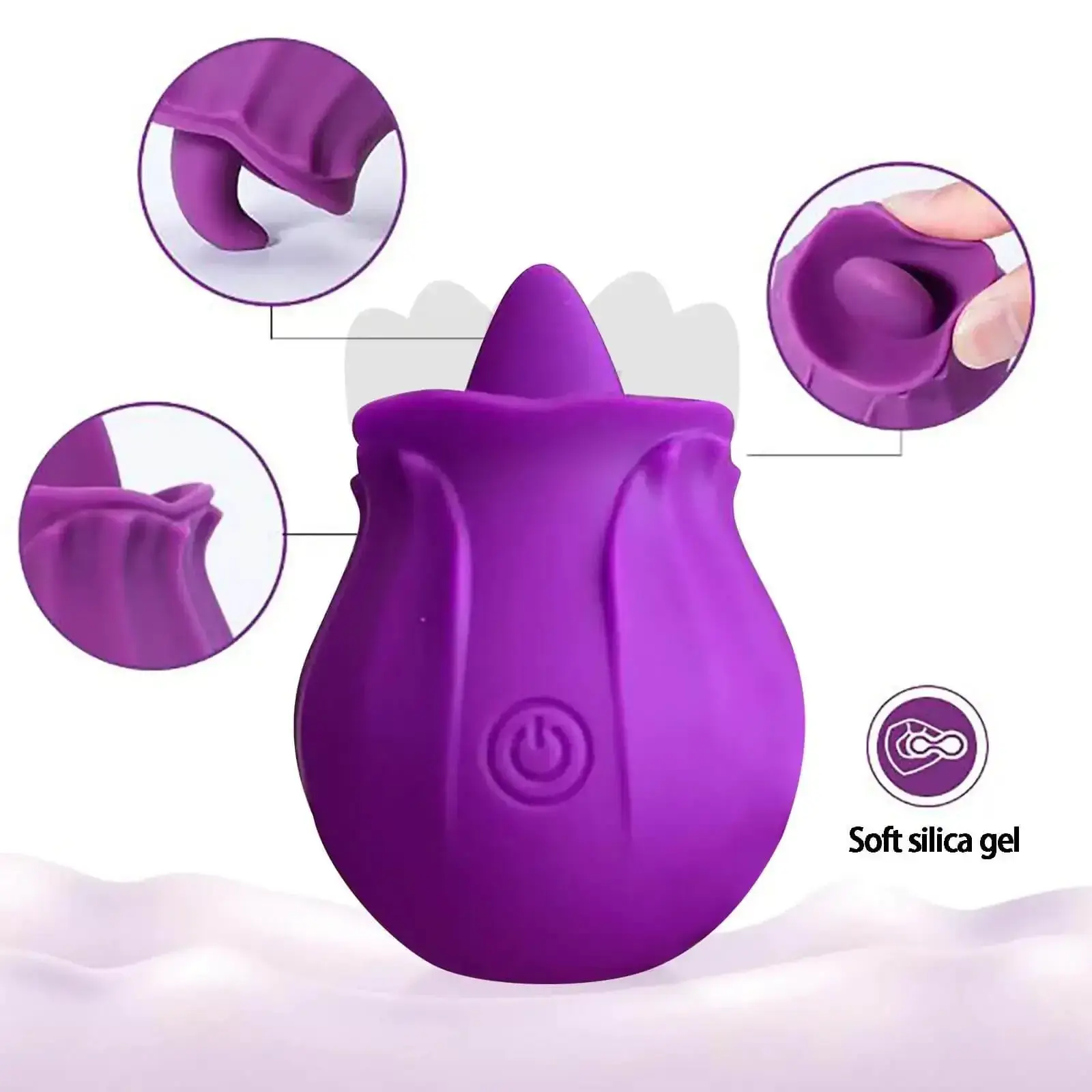 usb rechargeable tongue vibrator