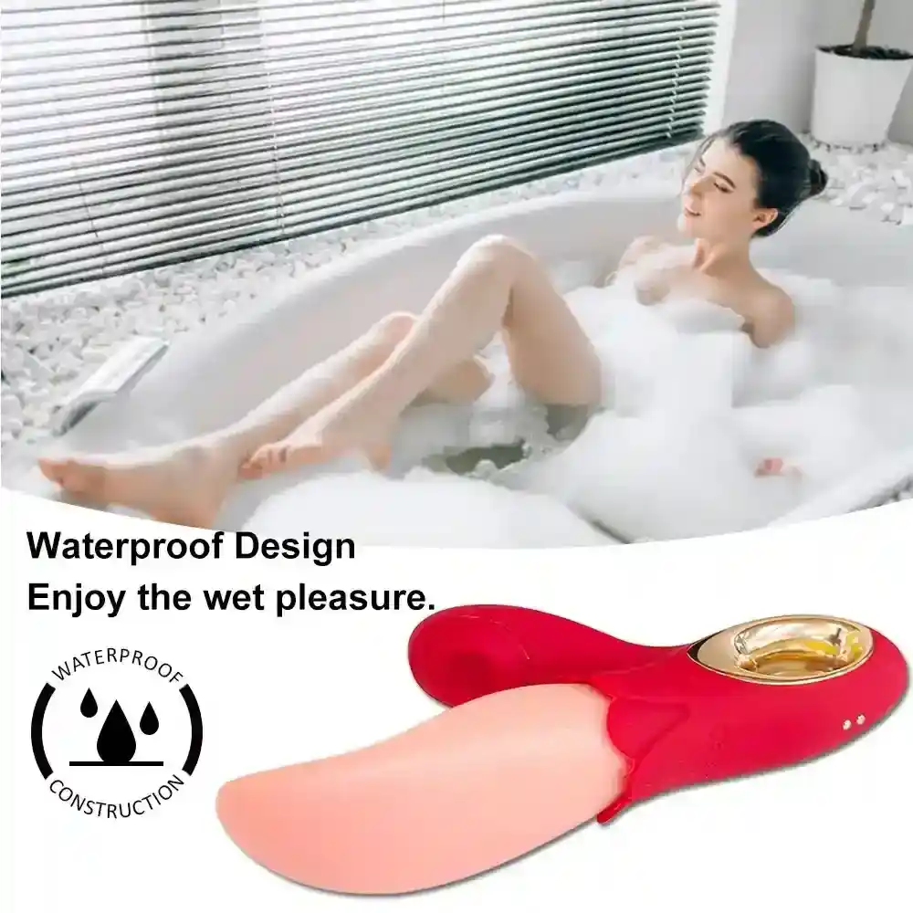 usb rechargeable tongue vibrator women