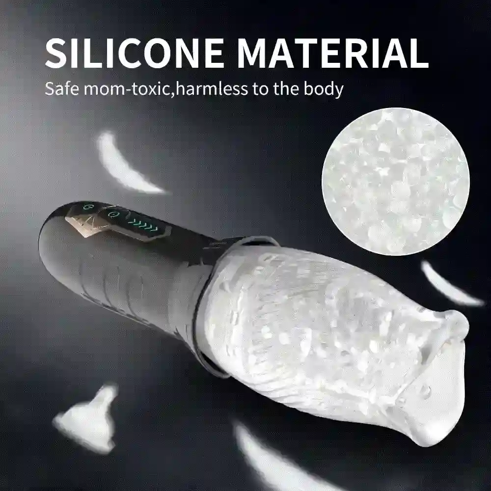 usb rechargeable vibrating stroker