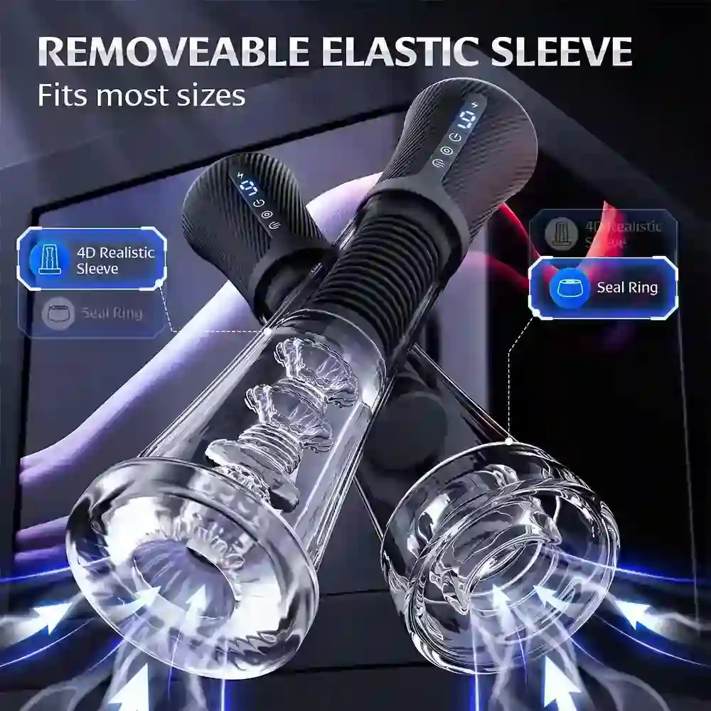 vacuum pump male enlarger transparent