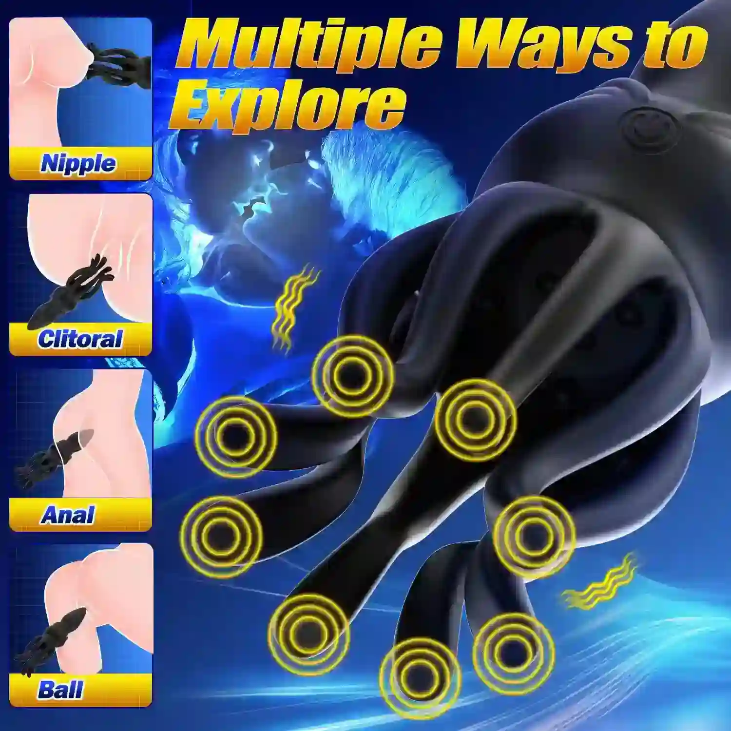 versatile anal vibrator for play