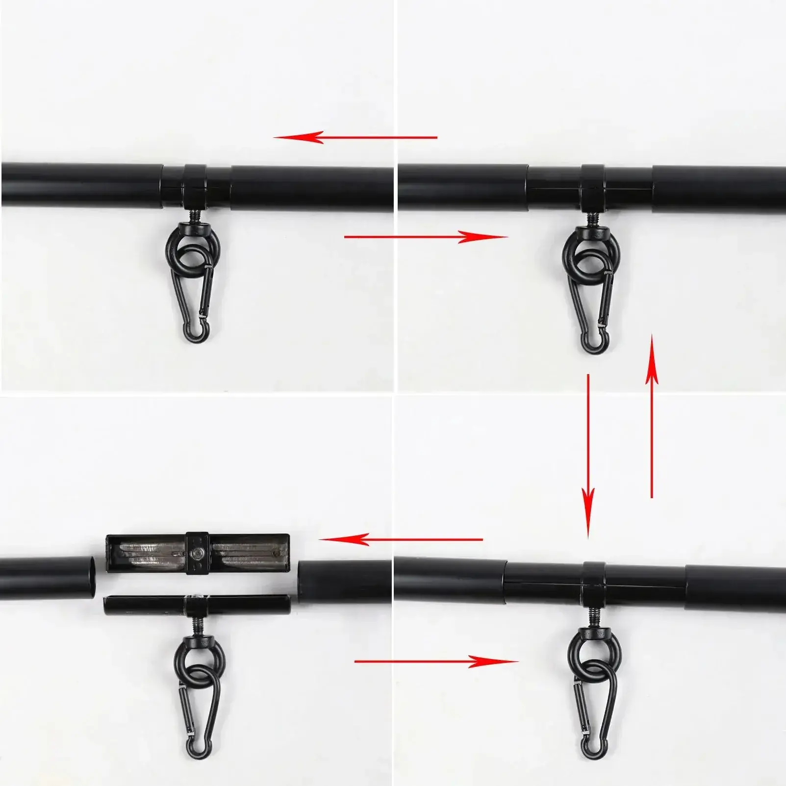versatile detachable bondage bar