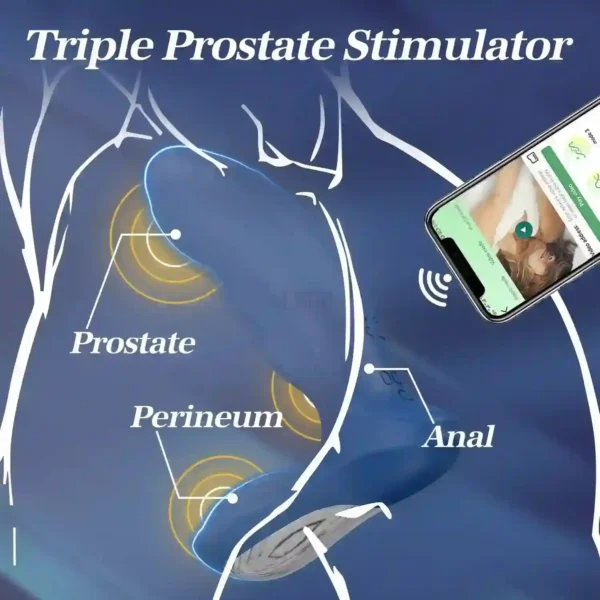 vibrating anal plug dc charging
