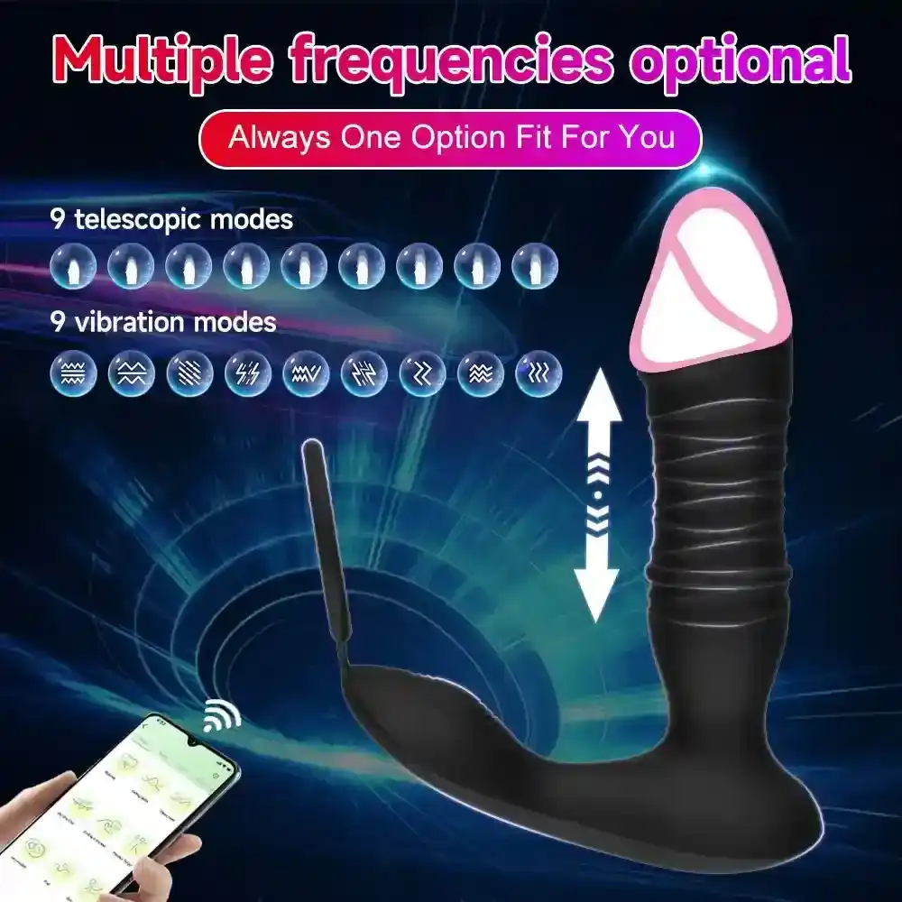 vibrating anal toy bluetooth control