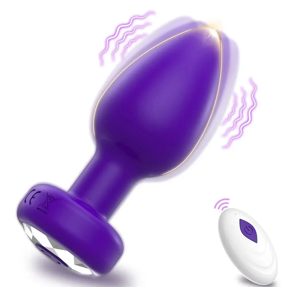 vibrating butt plug for men women