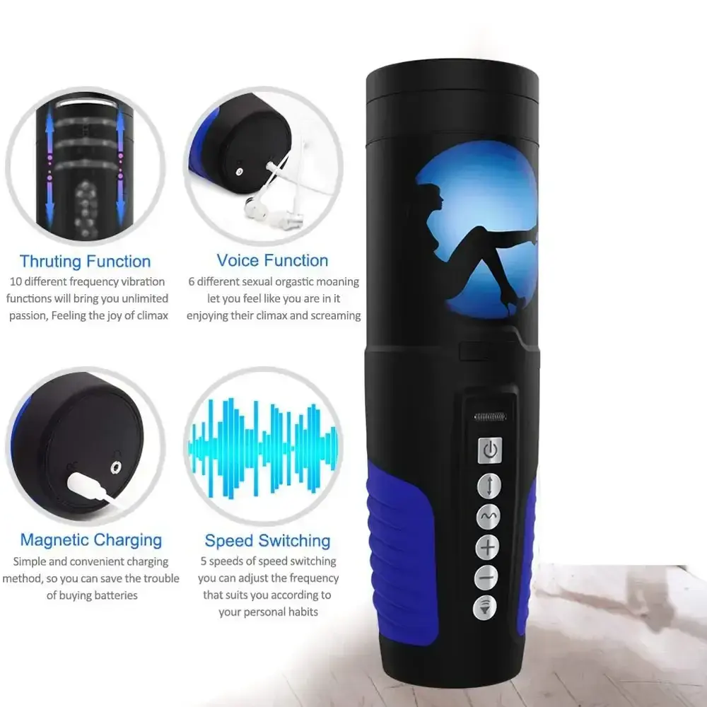 vocal moaning masturbator for men