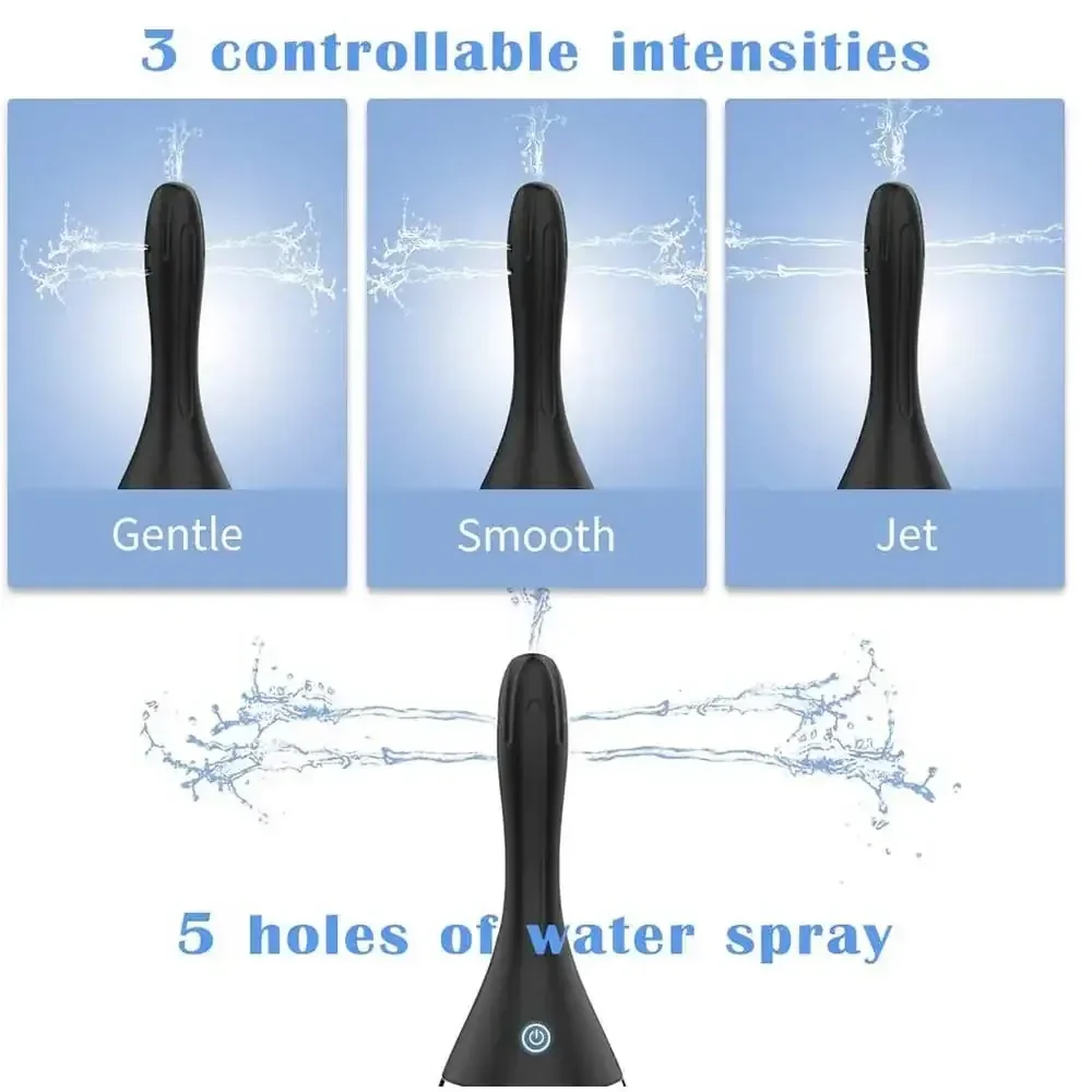 waterproof anal cleansing nozzle