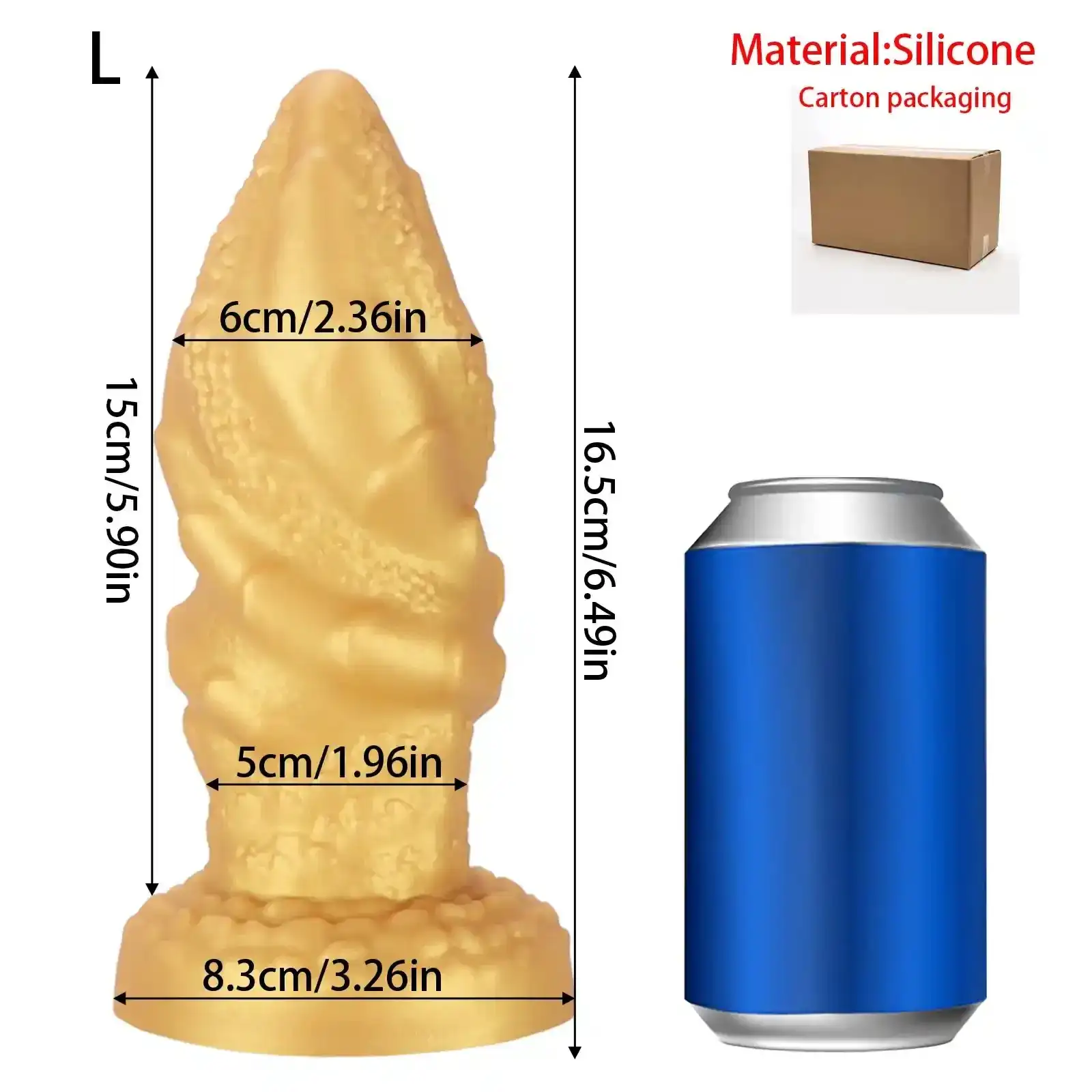 waterproof anal dilator large