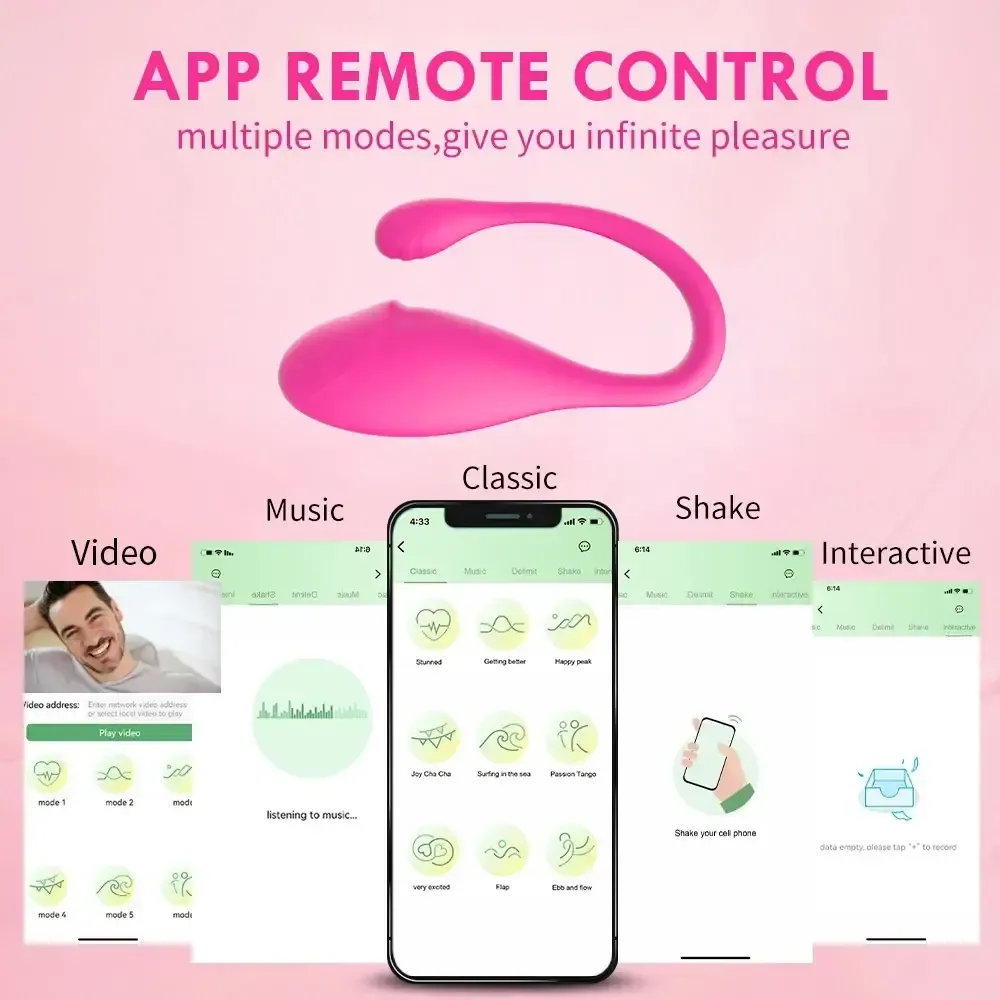 waterproof app controlled vibrator
