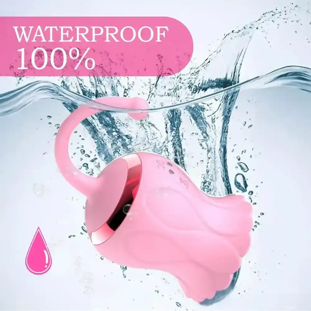 waterproof clitoral massager pink