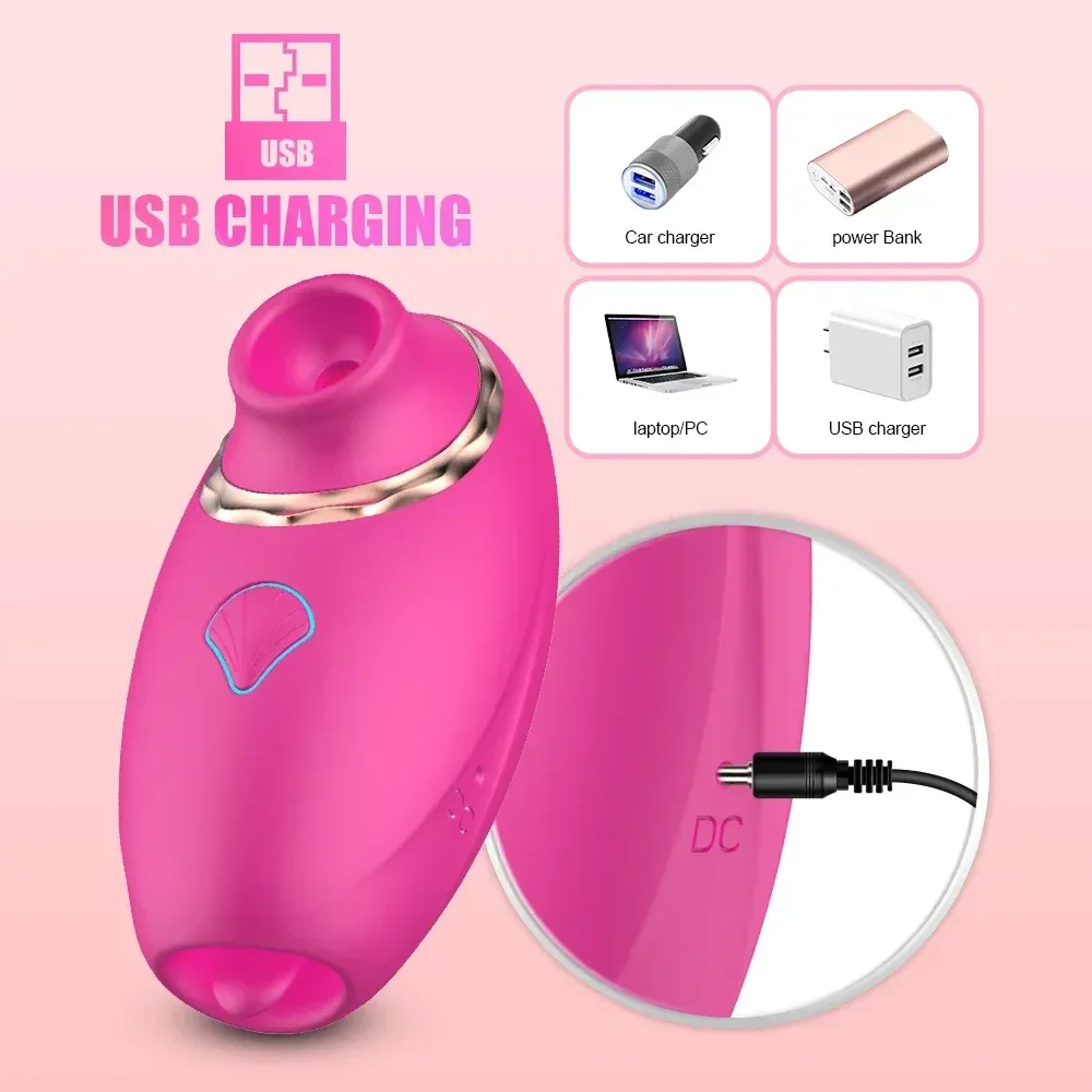 waterproof clitoral suction device pink