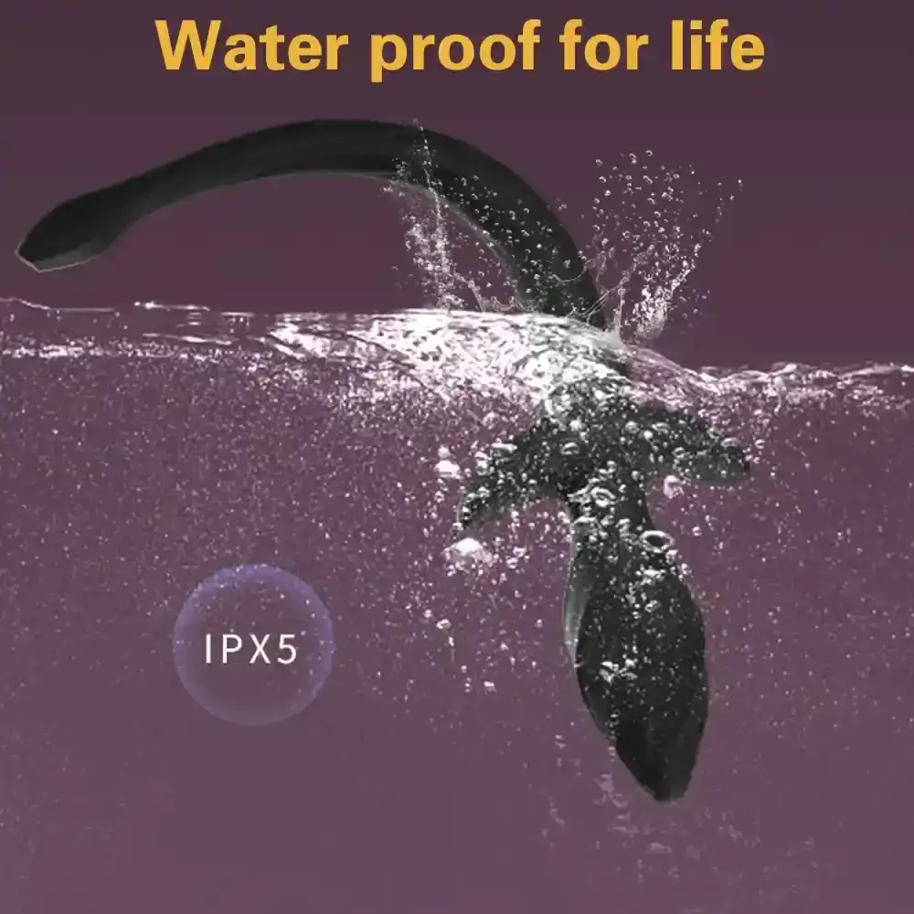 waterproof dog tail butt plug