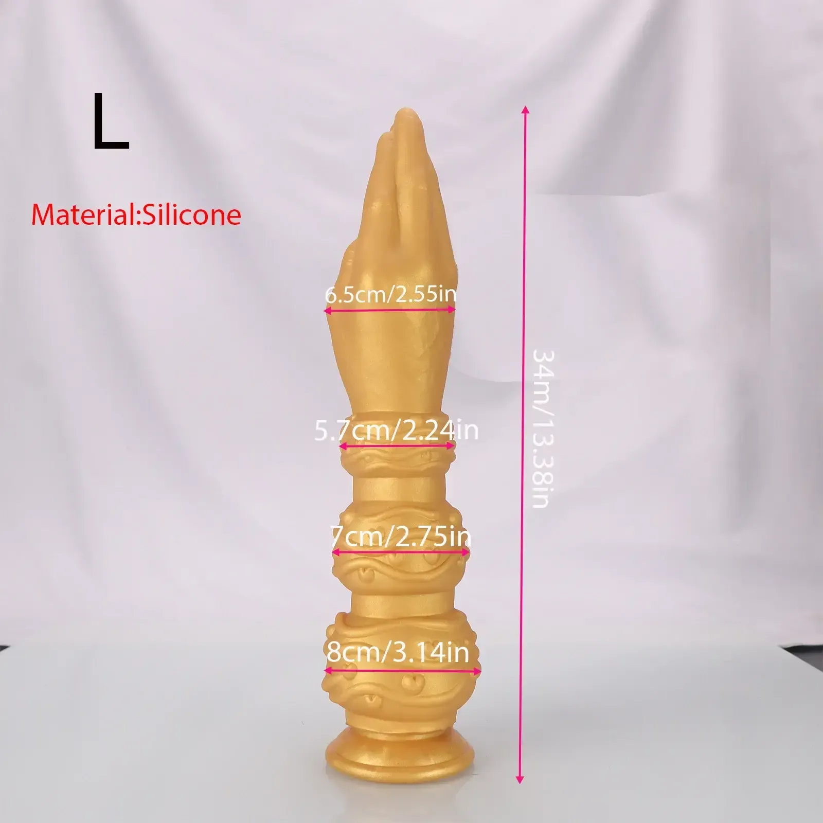 waterproof fisting anal toy suction cup