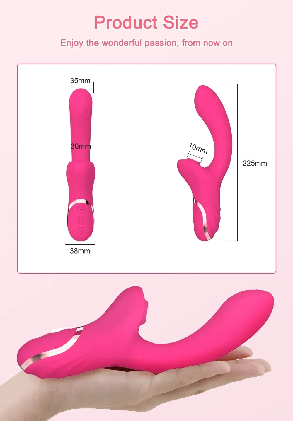 waterproof g spot vibrator clitoral