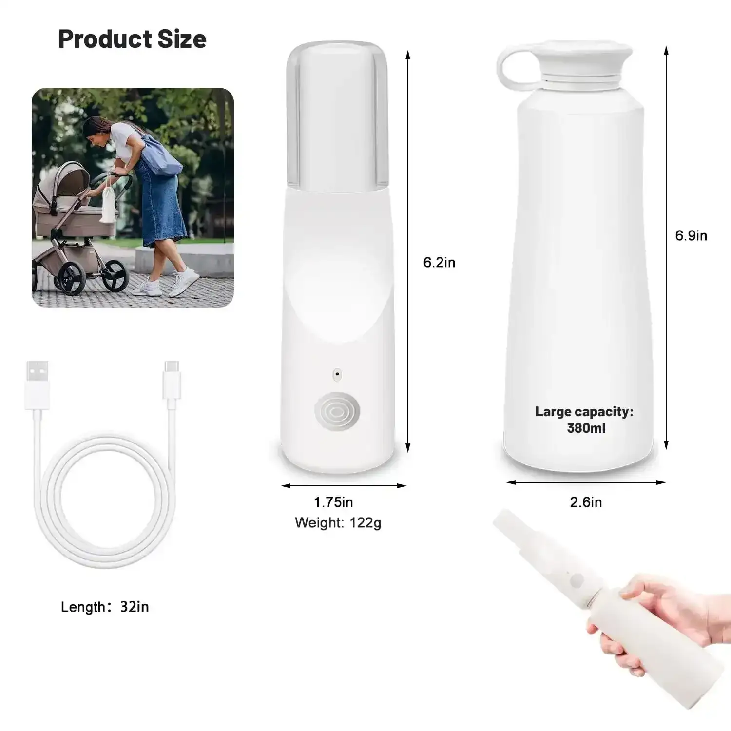 waterproof ipx7 electric bidet